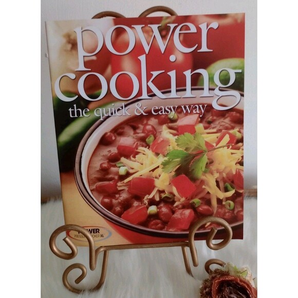 Set of Two Cookbooks: Power & Quick Cooking Kitchen Help Vintage GUC - Picture 4 of 5